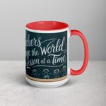 Teachers Change the World One Lesson at a Time Mug - Image 12