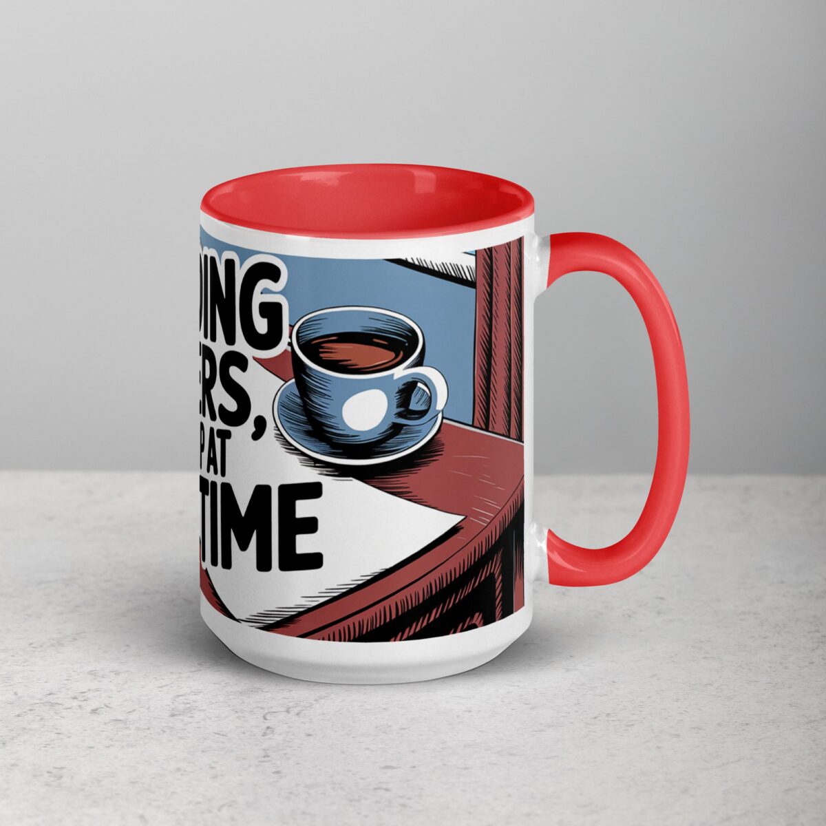 Grading Papers, One Sip at a Time Coffee Mug - Image 12
