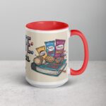 Uncle Life: Fueled by Snacks and Stories Mug - Image 12