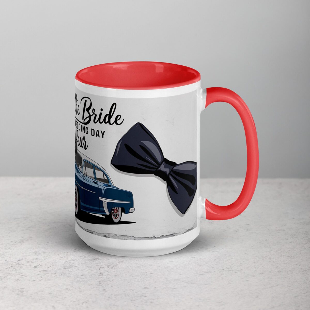 Father of the Bride & Official Wedding Day Chauffeur Mug - Image 12