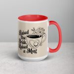 Raised the Bride, Raised a Mug Father of Bride Mug - Image 12