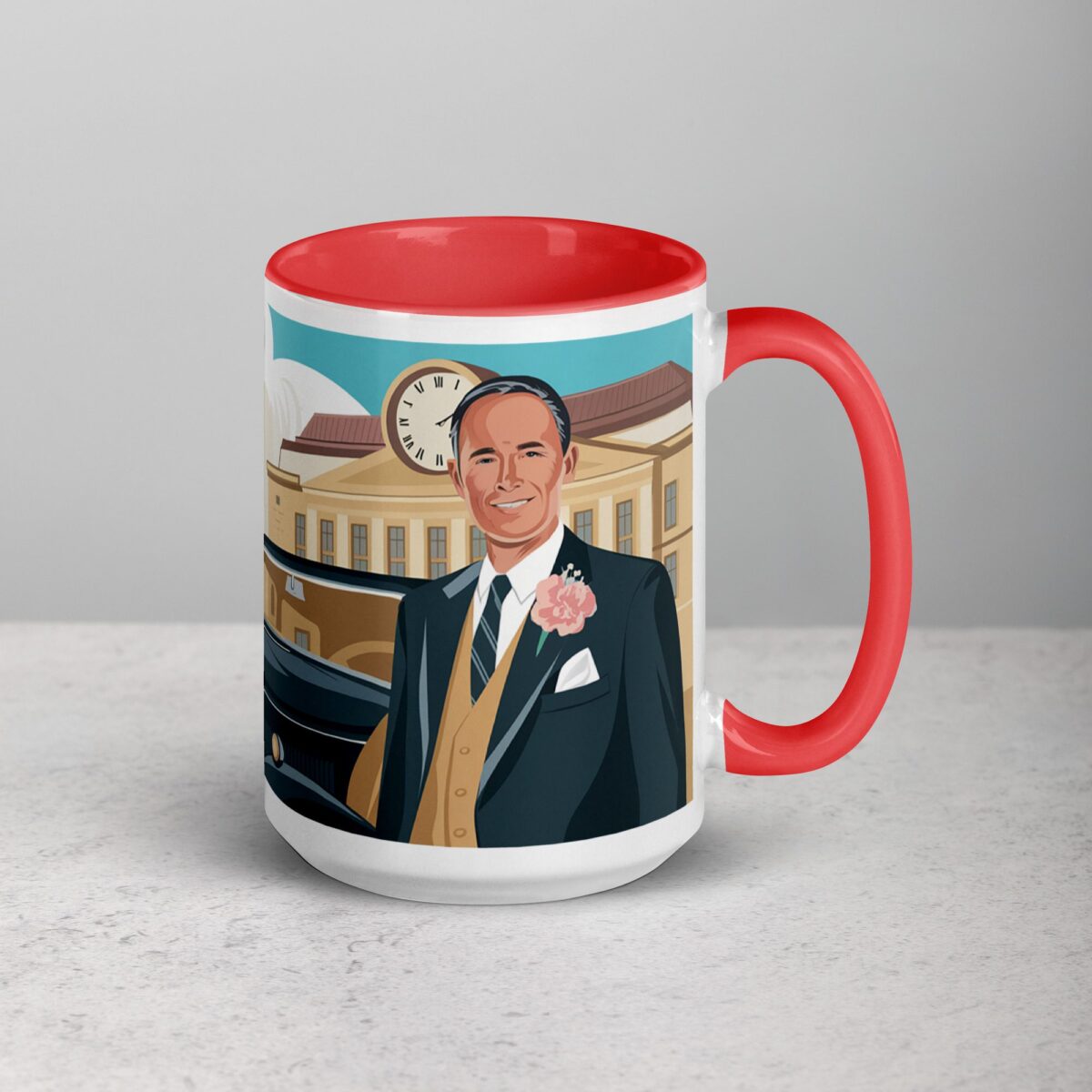 Father of the Bride Retro Coffee Mug & Tea Cup - Image 12