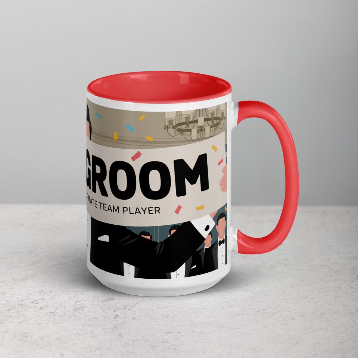 Groomsman: The Ultimate Team Player Coffee Mug - Image 12