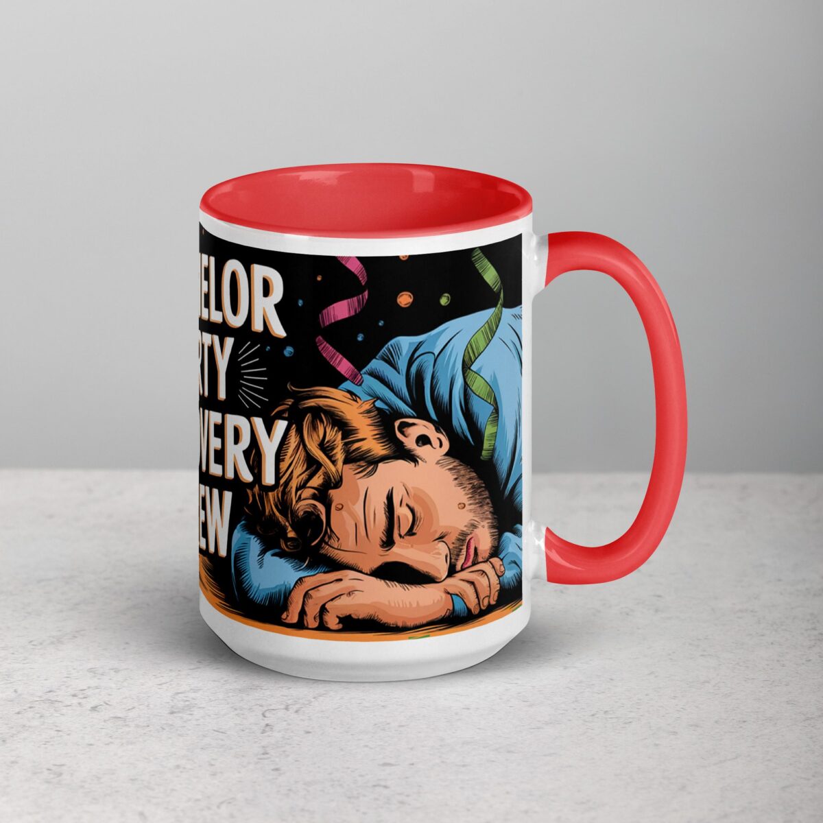 Bachelor Party Recovery Brew Groomsman Mug - Image 12