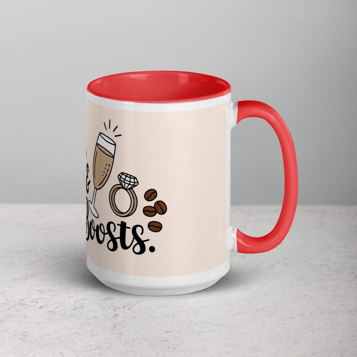 Rings, Toasts & Coffee Boosts Groomsman Mug - Image 12