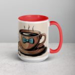Caffeine, Confidence, and a Bow Tie Groomsman Mug - Image 12