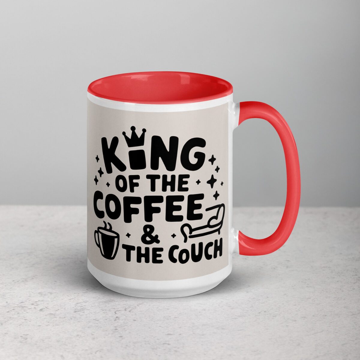 King of the Coffee & the Couch Husband Mug - Image 12