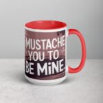 I Mustache You to Be Mine Boyfriend Coffee Mug - Image 12