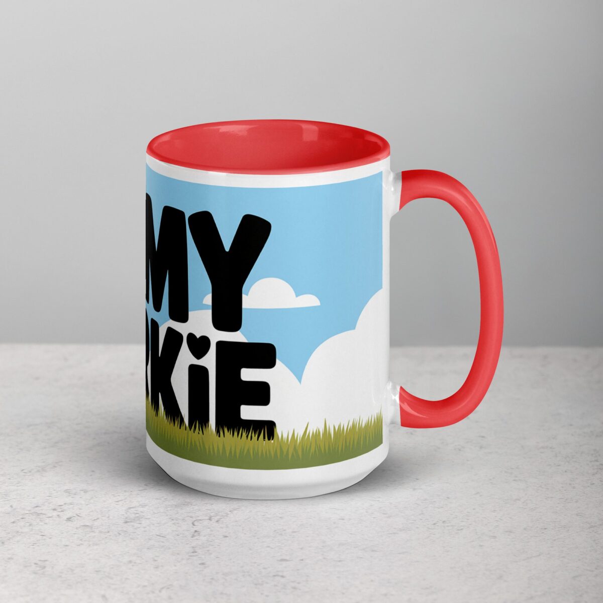 I ❤️ My Yorkie Coffee Mug & Tea Cup - Image 12