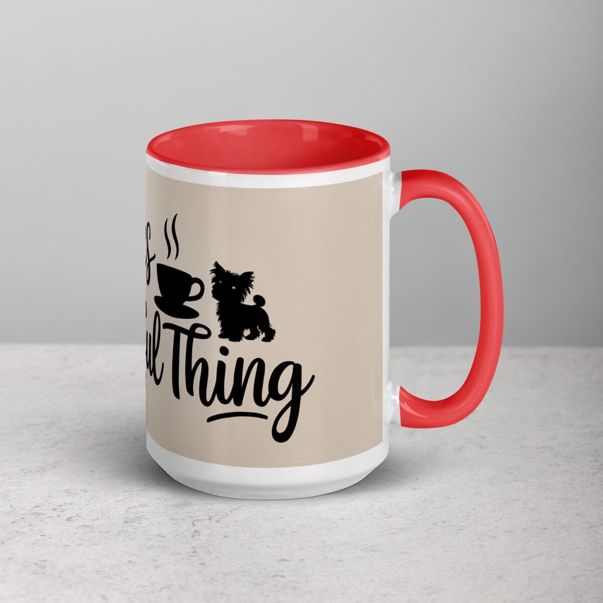 Yorkies Are a Brew-tiful Thing Coffee Mug - Image 12