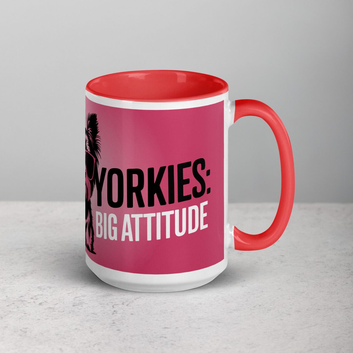Yorkies: Small Dog, Big Attitude Coffee Mug - Image 12