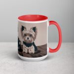 Fueled by Coffee and Yorkie Love Mug - Image 12