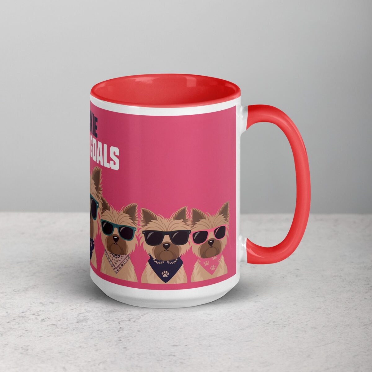Yorkie Squad Goals Coffee Mug & Tea Cup - Image 12