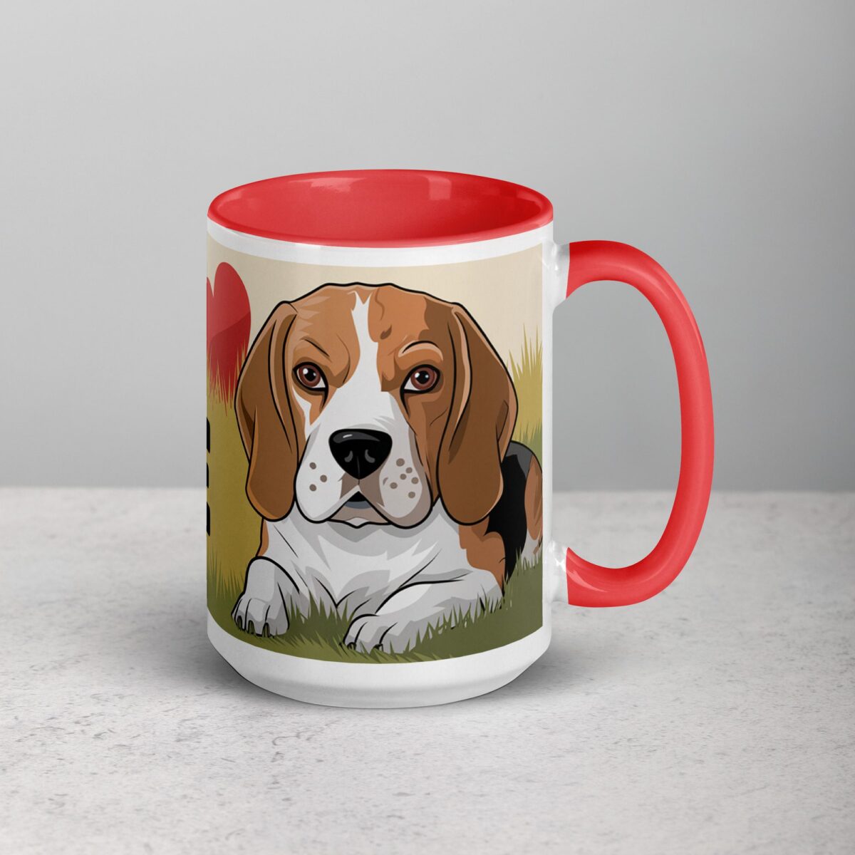 I ❤️ My Beagle Coffee Mug & Tea Cup - Image 12