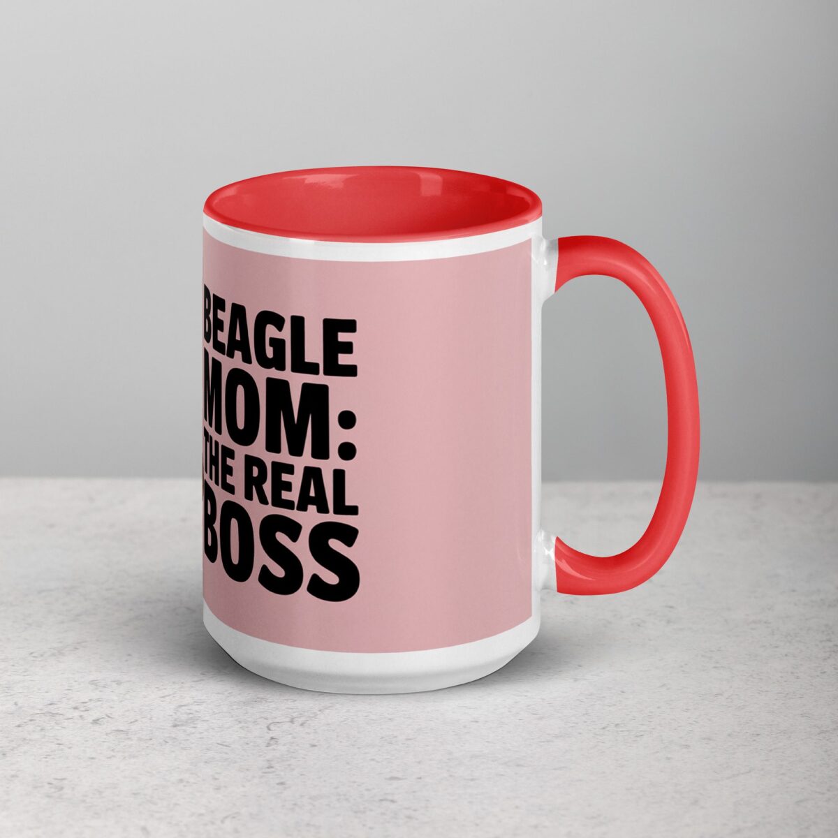 Beagle Mom: The Real Boss Coffee Mug - Image 12