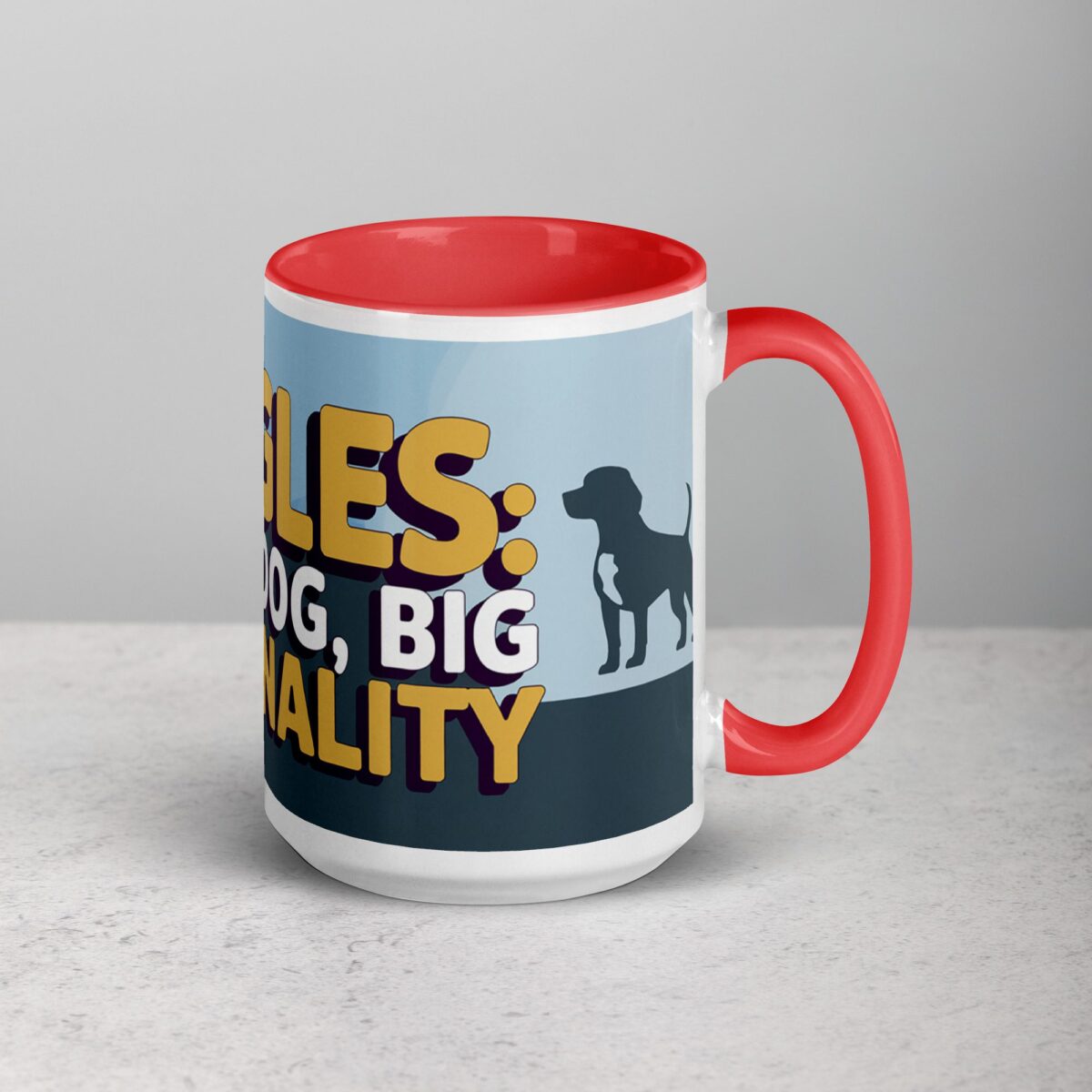 Beagles: Small Dog, Big Personality Coffee Mug - Image 12