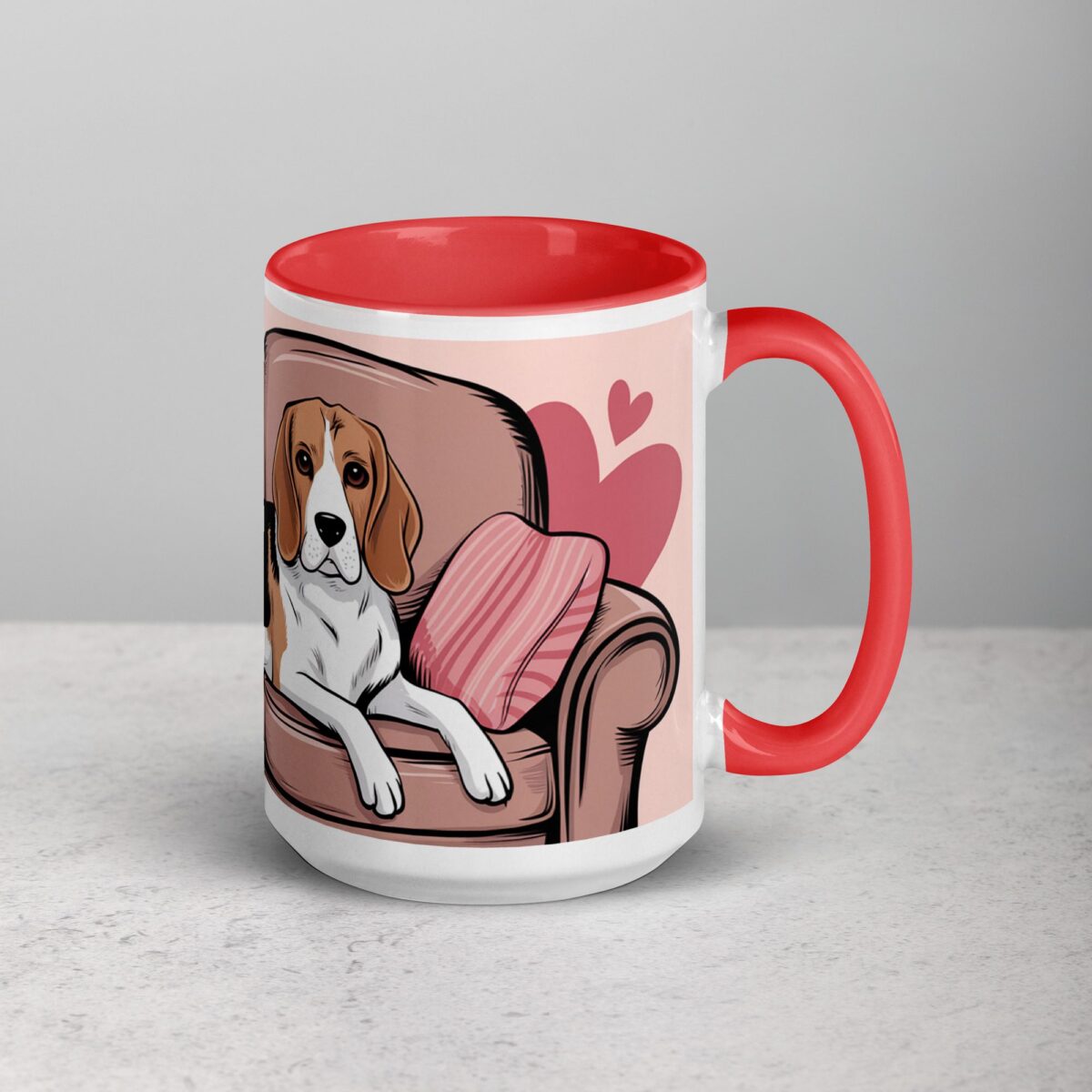 My Beagle Is My Therapist Coffee Mug & Tea Mug - Image 12