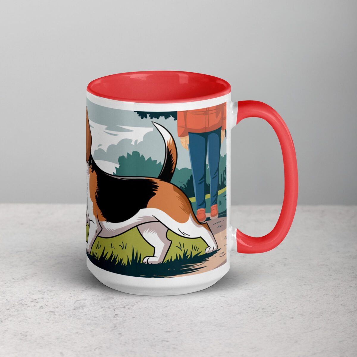 My Beagle Is the Reason I Wake Up (and Smile) Coffee Mug - Image 12