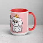Bichon Mom: Queen of Fluff Coffee Mug - Image 12