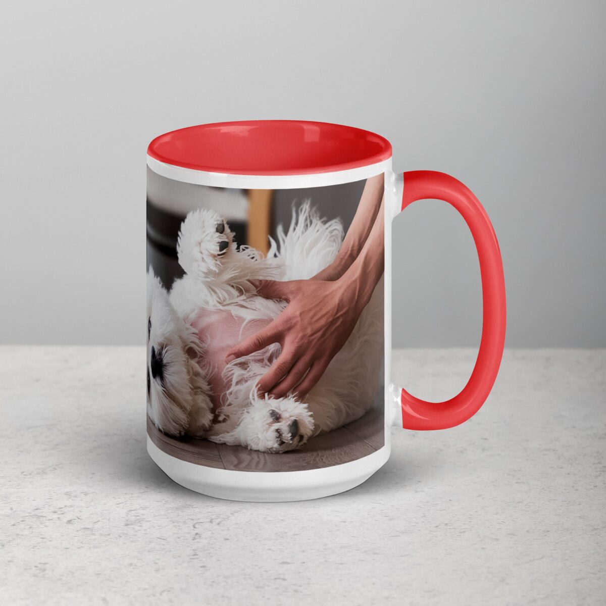 Bichon Dad: Chief Belly Rub Giver Coffee Mug - Image 12