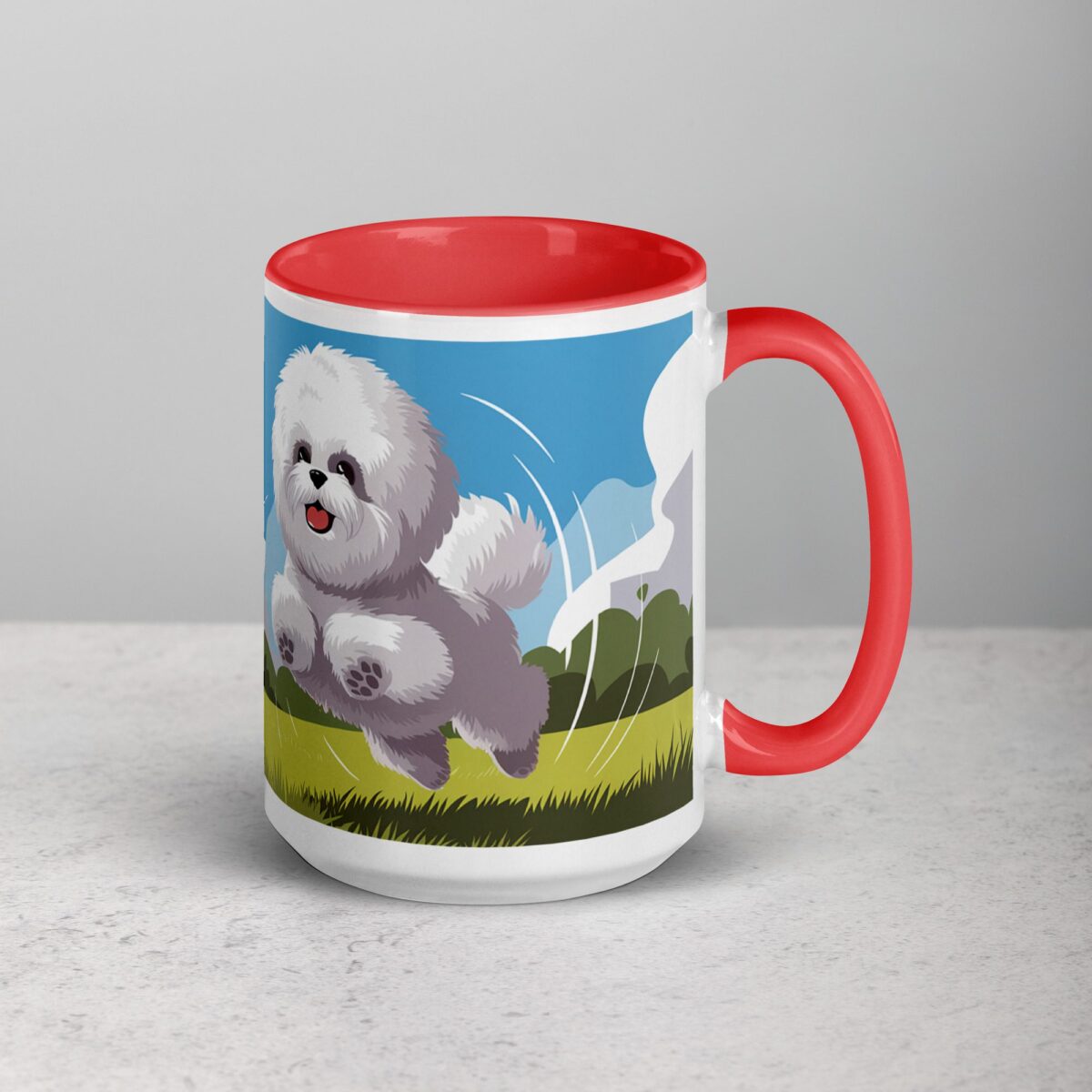 Behold the Bichon Bounce! Coffee Mug - Image 12