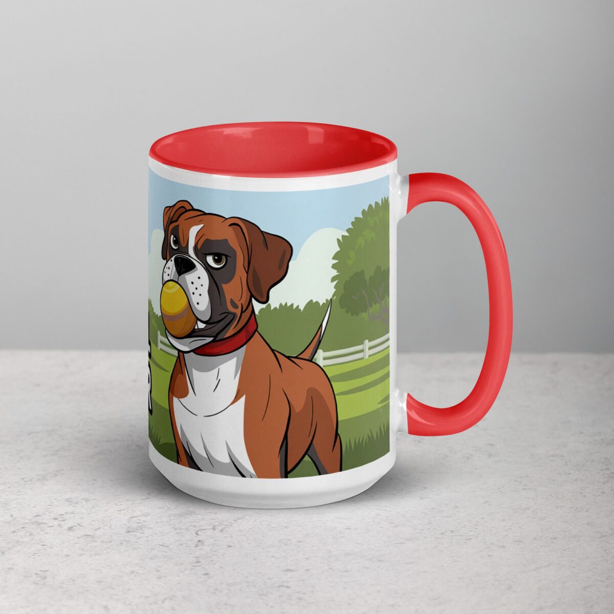 Boxer Dad: Chief Ball Thrower Coffee Mug - Image 12