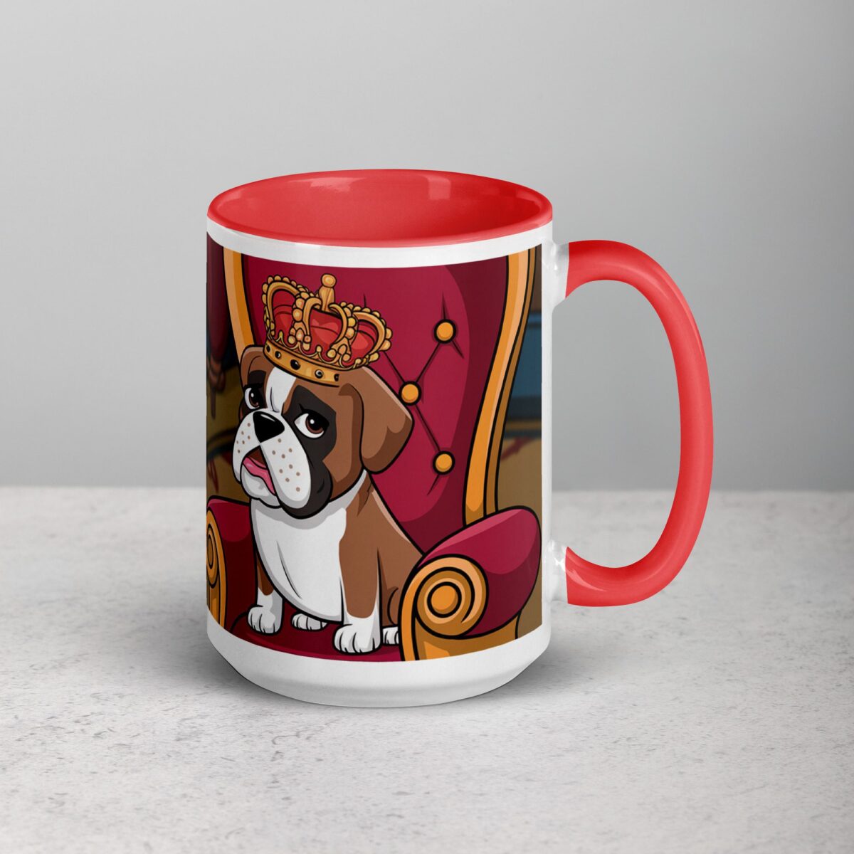 My Boxer Is the Boss Coffee Mug - Image 12