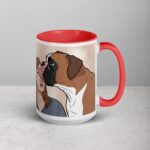 Fueled by Coffee and Boxer Kisses Mug - Image 12