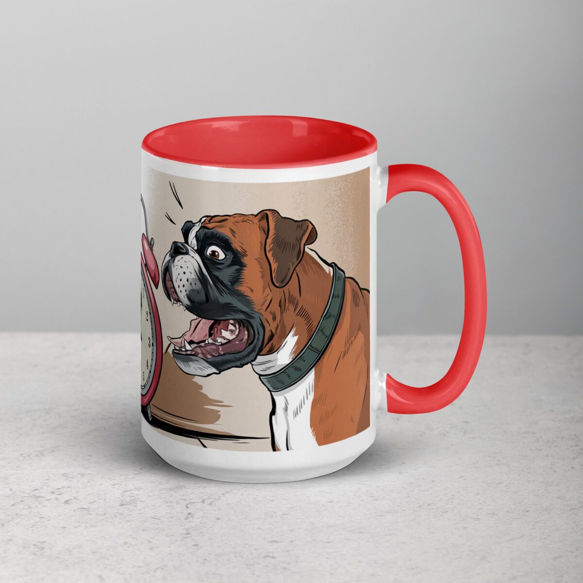 Boxers: The Best Alarm Clock Ever Coffee Mug - Image 12