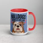 Bulldogs: Wrinkles and Love Coffee Mug - Image 12