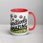 Bulldogs Make Life Pawsitively Amazing Coffee Mug - Image 12