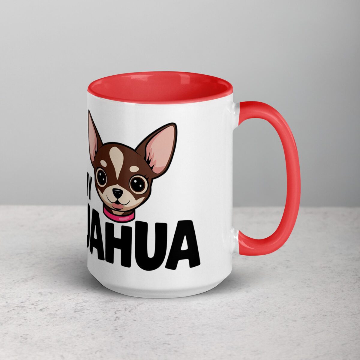 I ❤️ My Chihuahua Coffee Mug & Tea Cup - Image 12