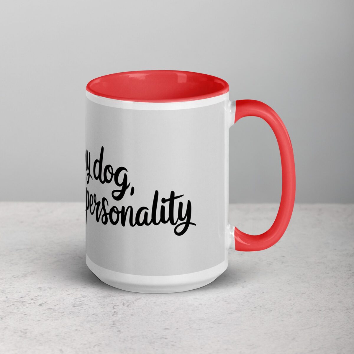 Tiny Dog, Big Personality Coffee Mug - Image 12