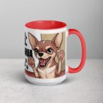 Warning: Fierce Chihuahua on Duty Coffee Mug - Image 12