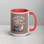 Fueled by Coffee and Chihuahua Love Mug - Image 12
