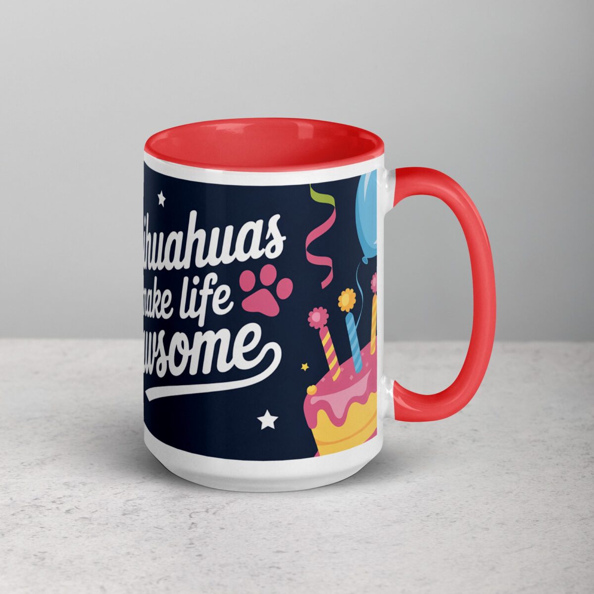 Chihuahuas Make Life Pawsome Coffee Mug - Image 12