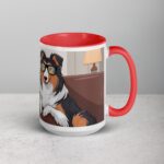 My Collie Is My Therapist Coffee Mug - Image 12