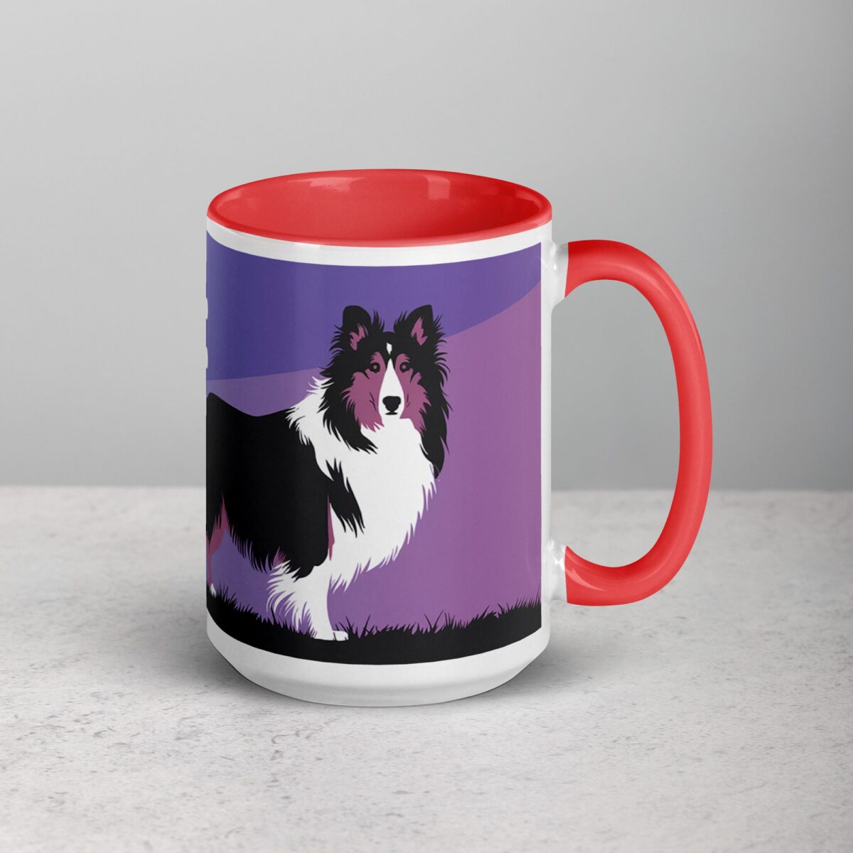 Collies: Beauty and Brains in One Package Coffee Mug - Image 12