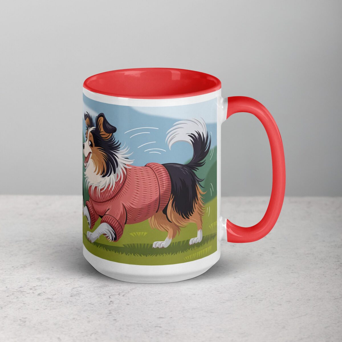 Collies: Bringing Joy One Wiggle at a Time Coffee Mug - Image 12