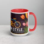 Pedal Power: Amsterdam Style Coffee Mug - Image 12