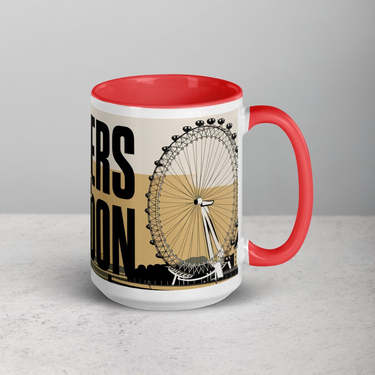 Cheers to London Coffee Mug & Tea Cup - Image 12