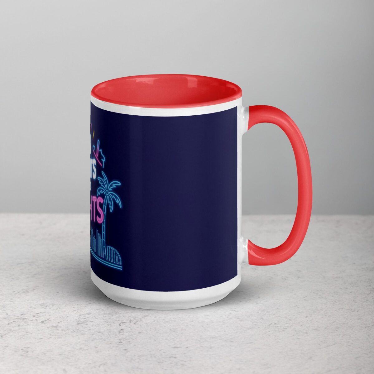 Neon Nights and Miami Lights Coffee Mug - Image 12