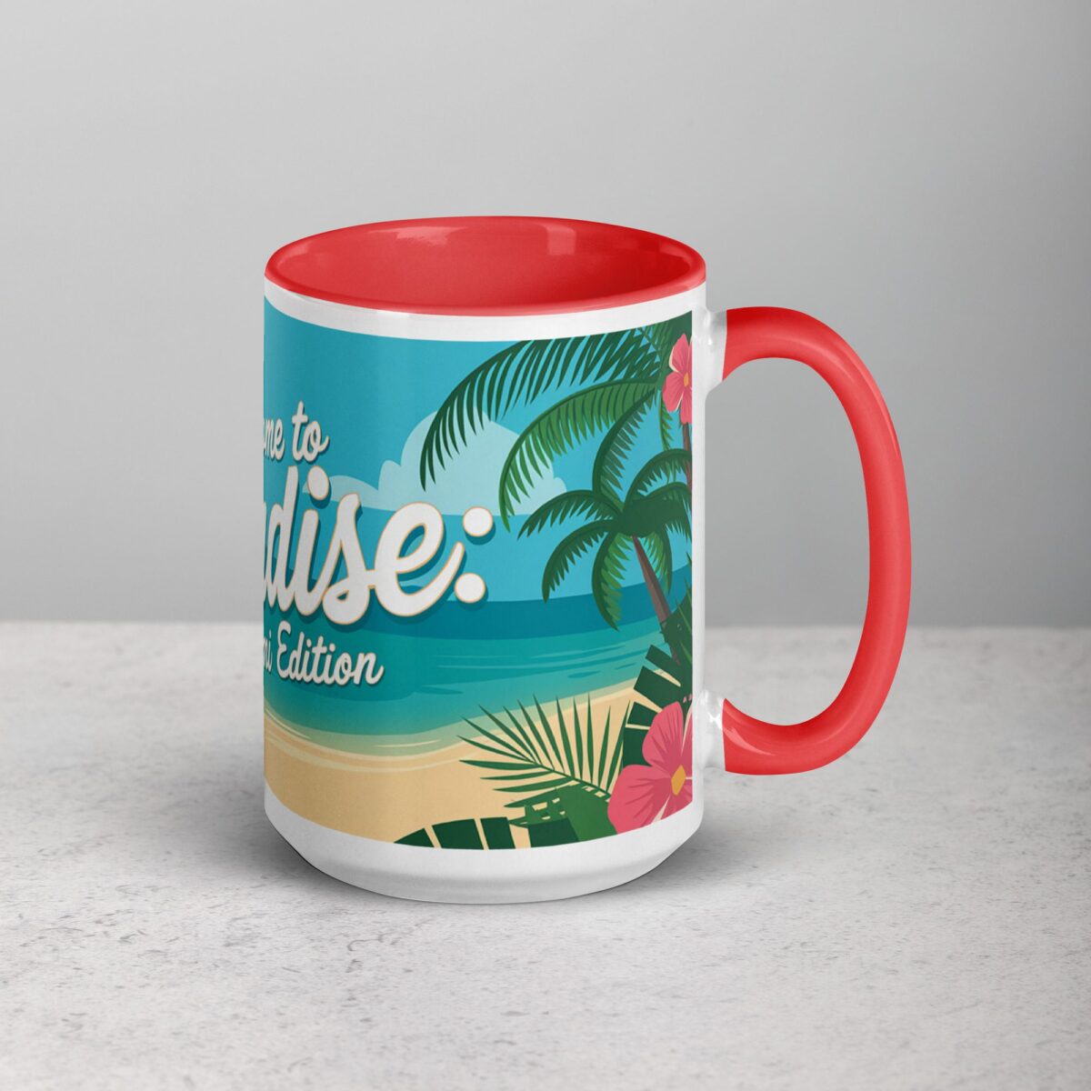 Welcome to Paradise: Miami Edition Coffee Mug - Image 12