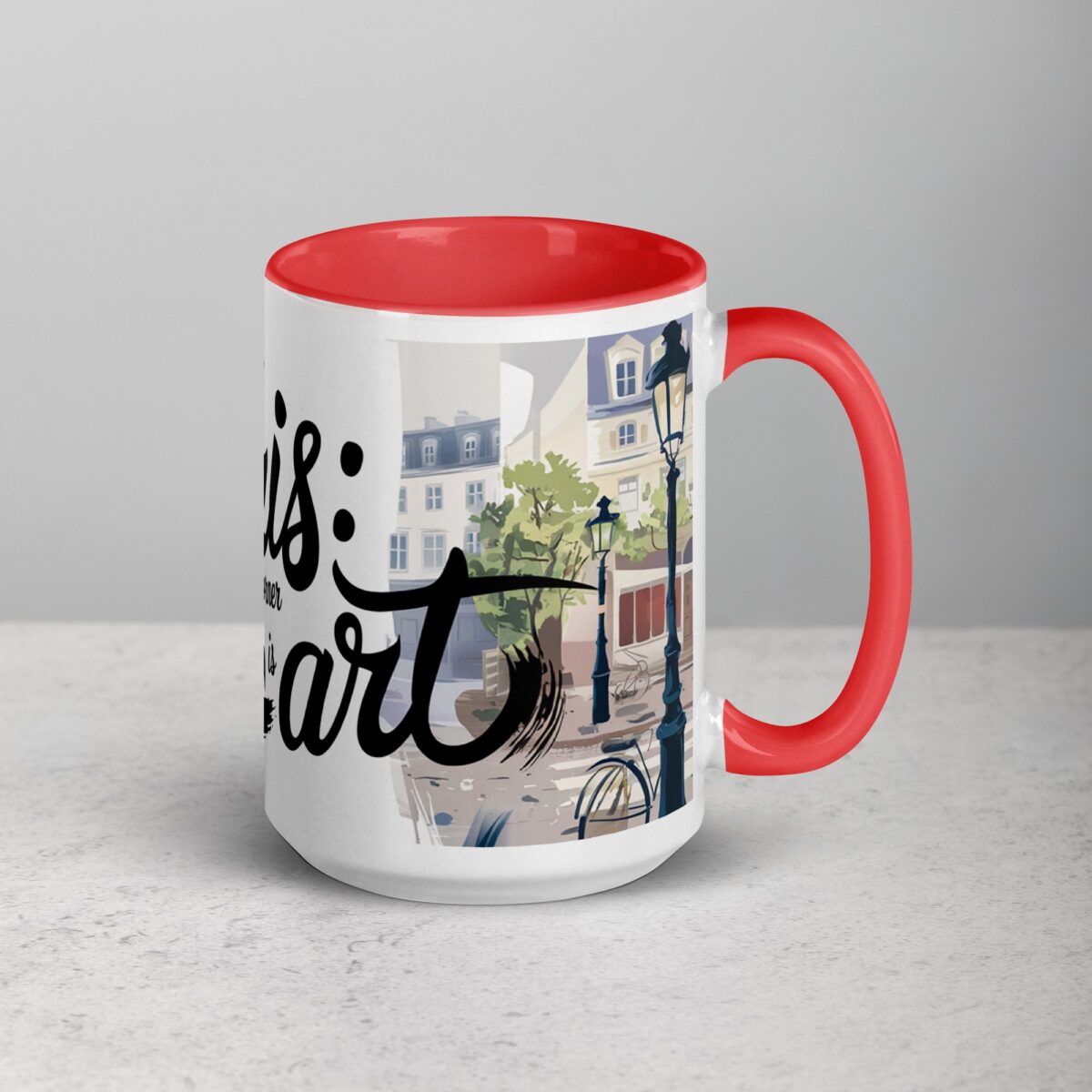 Paris: Where Every Corner Is Art Coffee Mug - Image 12