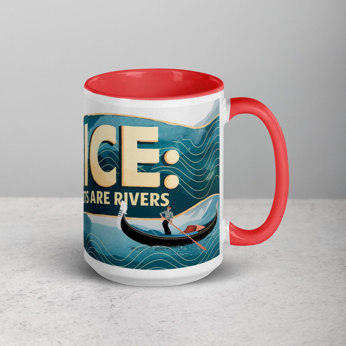 Venice: Where the Streets Are Rivers Coffee Mug - Image 12