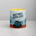 Cast First, Coffee Later Fishing Mug - Image 19