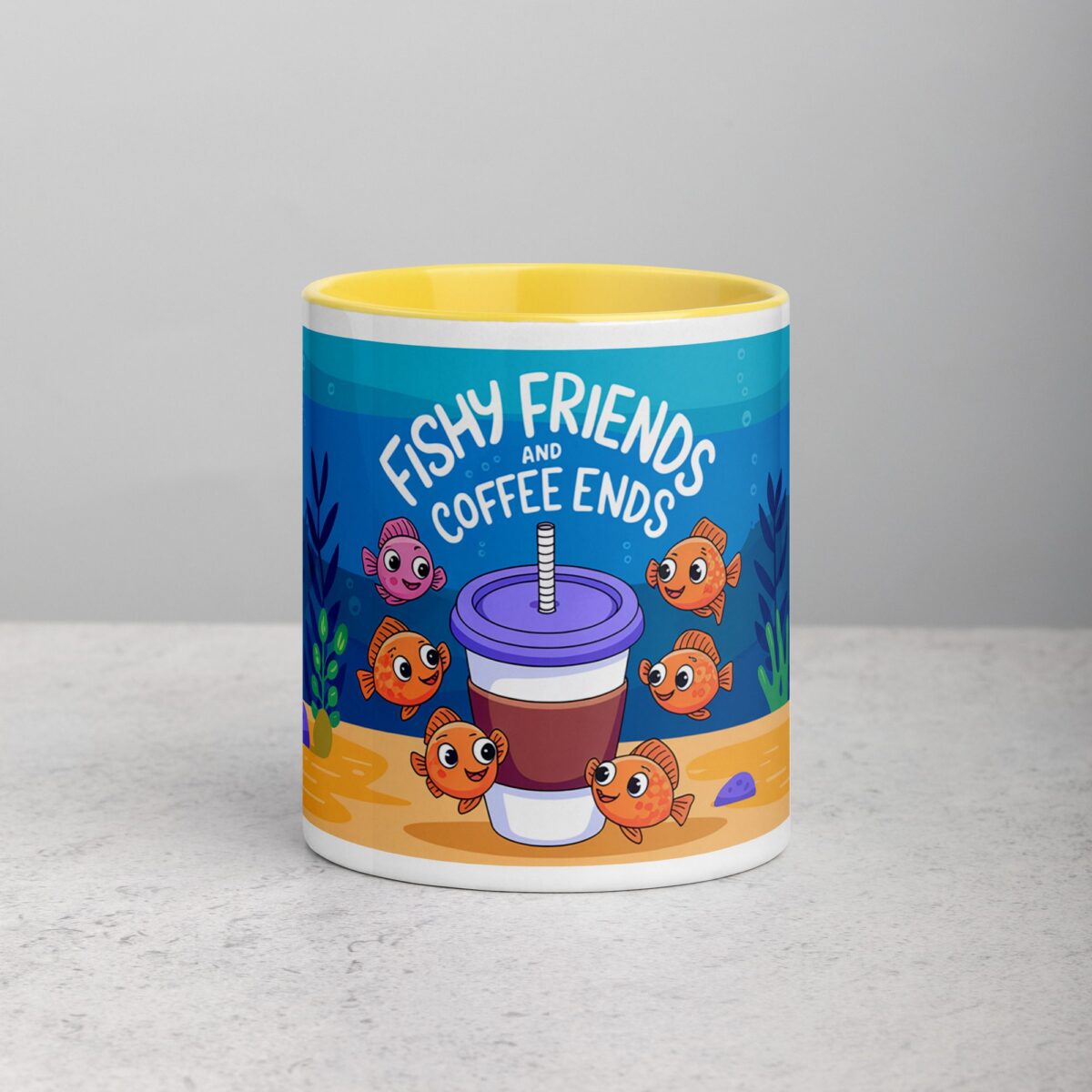 Fishy Friends and Coffee Ends Mug - Image 19