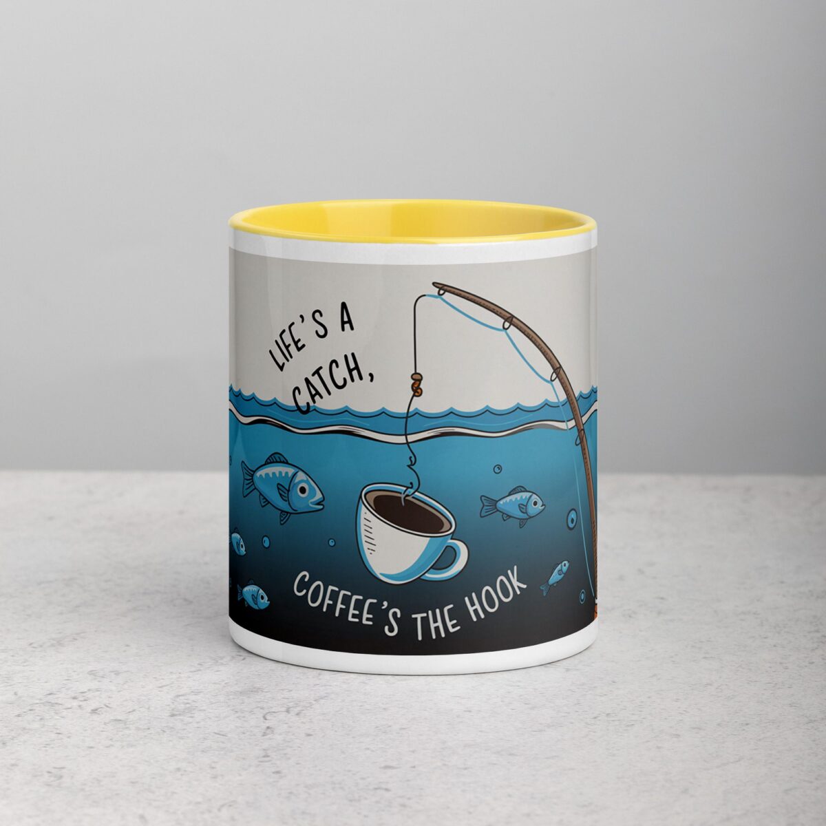 Life’s a Catch, Coffee’s the Hook Mug - Image 19