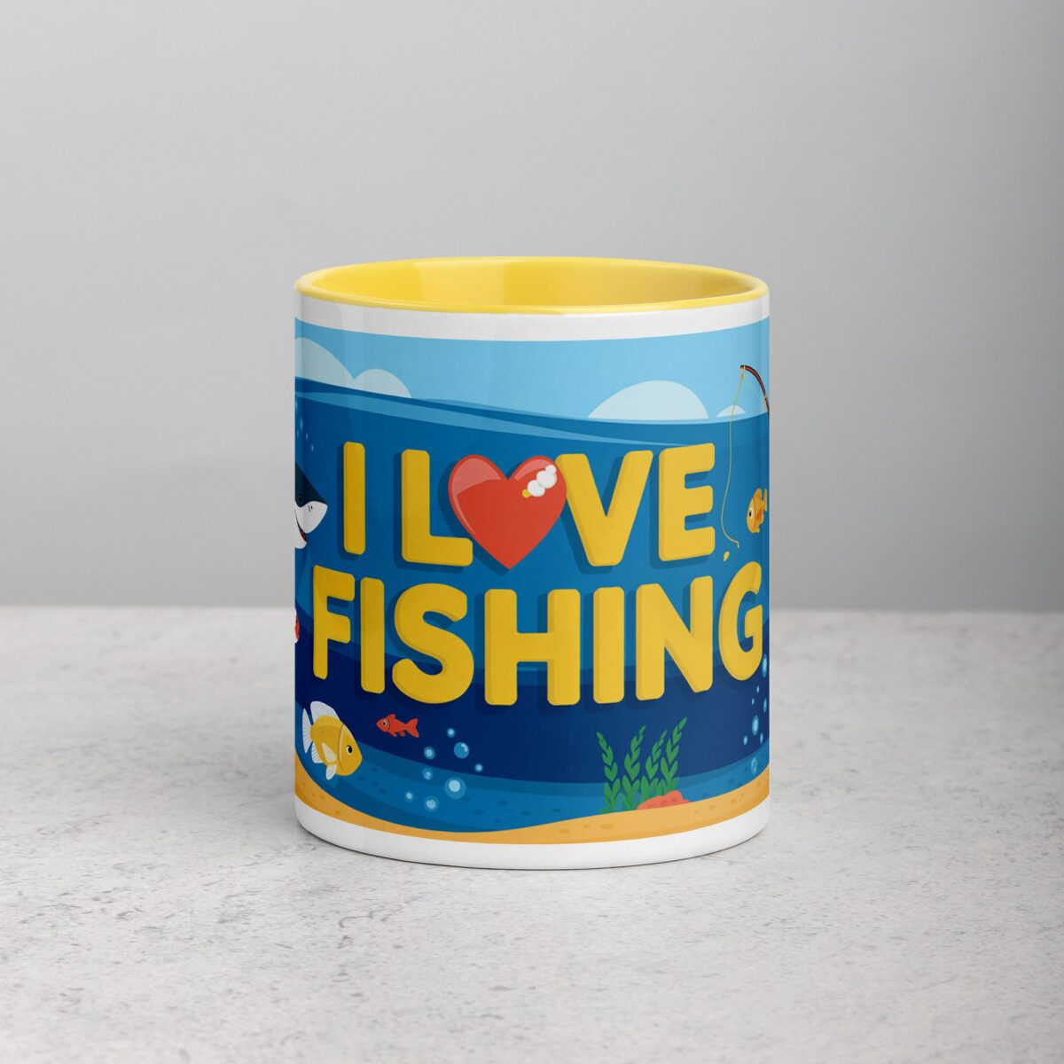 I Love Fishing Fun Coffee Mug & Tea Cup - Image 19
