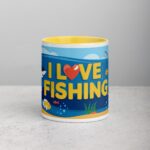 I Love Fishing Fun Coffee Mug & Tea Cup - Image 19